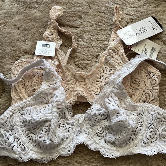 Rene Rofe brand lace style bras. New with tags. Purchased at TJ maxx. - Picture 2 of 5